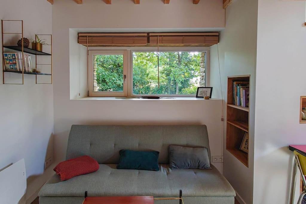 Longere Tinyhouse Avec Son Jardin-Foret Saint-Just  Exterior photo